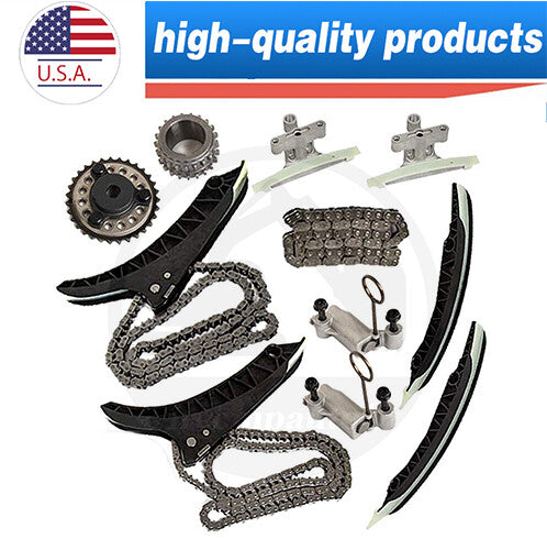 New Timing Chain Kit Camshaft Sprocket for BMW 550 650 750 X5 X6 B7 N63B V8