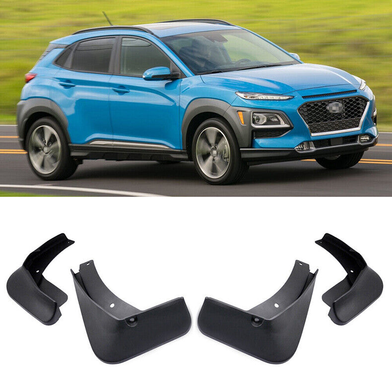 for Hyundai Kona 2018-2023 Car Splash Guards Mud Flaps Mud Fender Mudguard trim