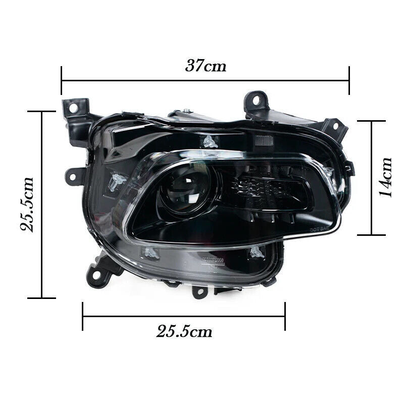 for Jeep Cherokee 2014 - 2018 Left Fog Light Front Bumper Light Assembly