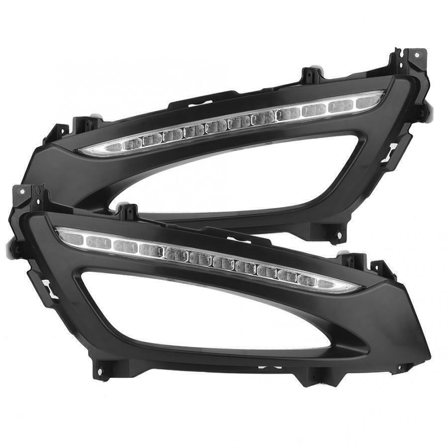 LHRH DRL Daytime Running LED Light Fog Lamp Cover for Kia Optima K5 2011-2013