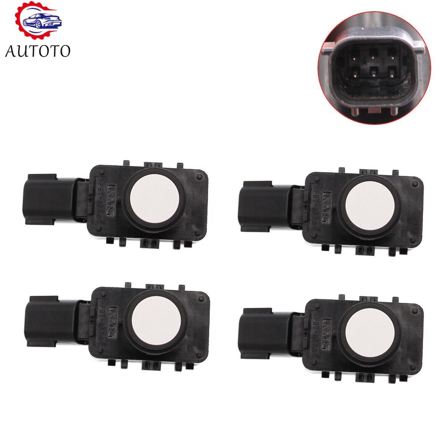 4x Ultrasonic PDC Bumper Parking Sensor 89341-48040 Fit for Toyota Prius for Lexus
