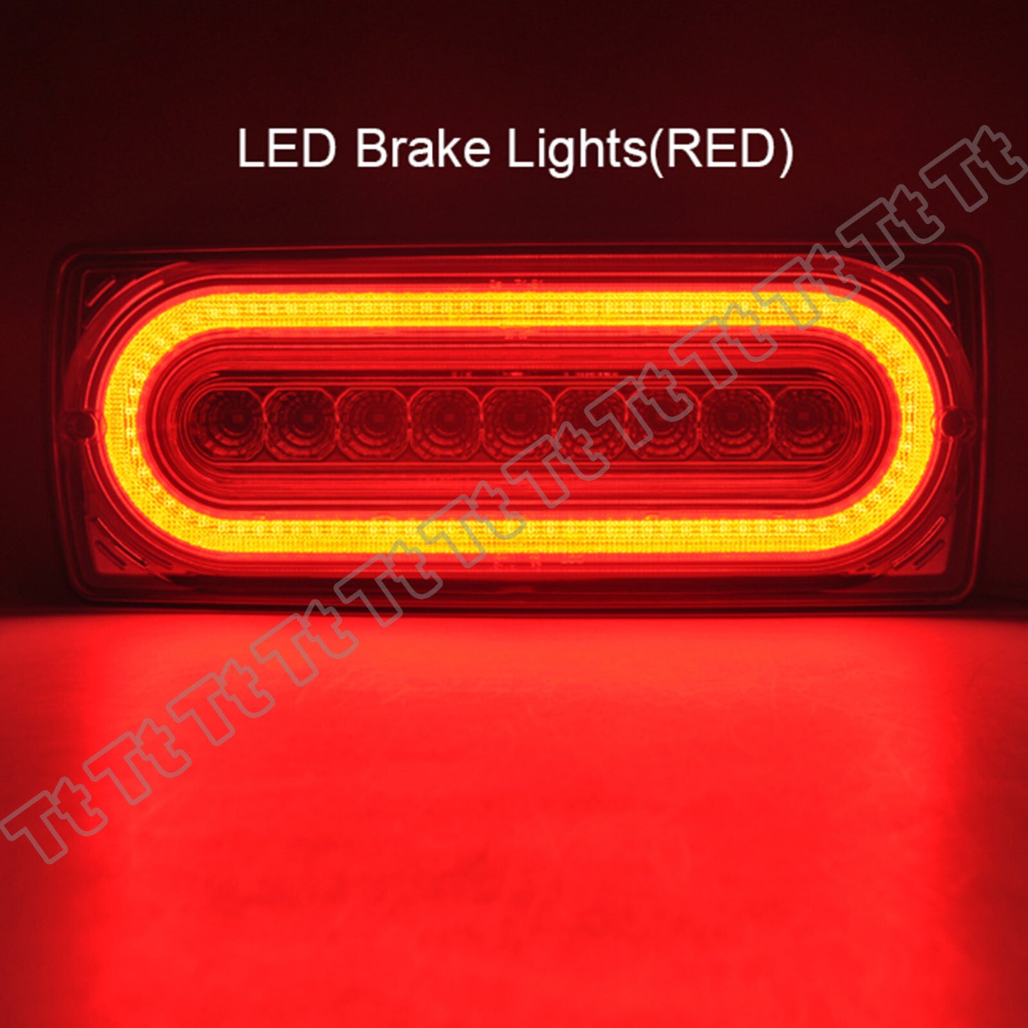 Suitable for 99-18 for Mercedes W463 G500 G550 G63 AMG sequential LED taillights and brake lights.