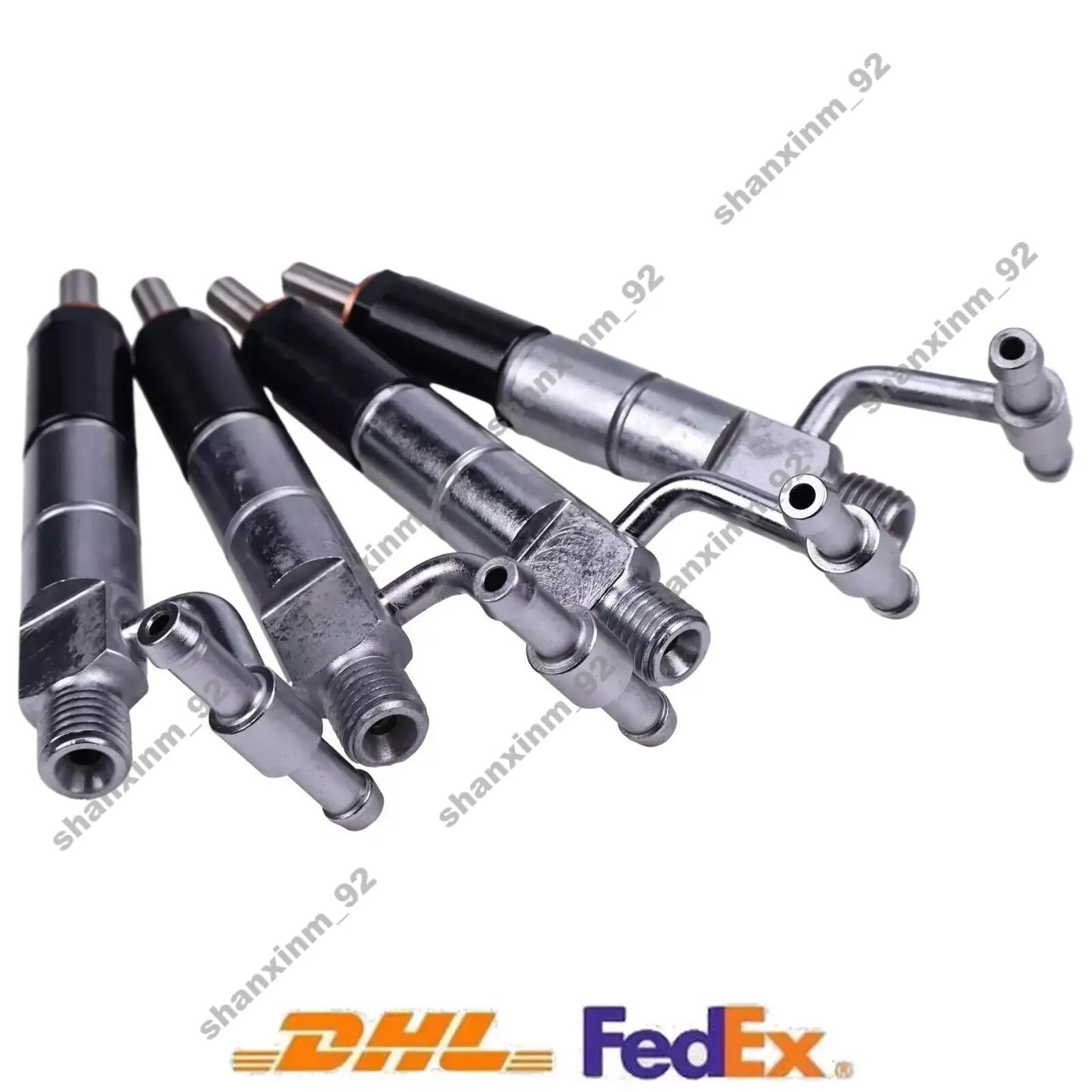 4pcs Fuel Injector Assembly ME012583 093500-6040 for Mitsubishi 4D33 Engine
