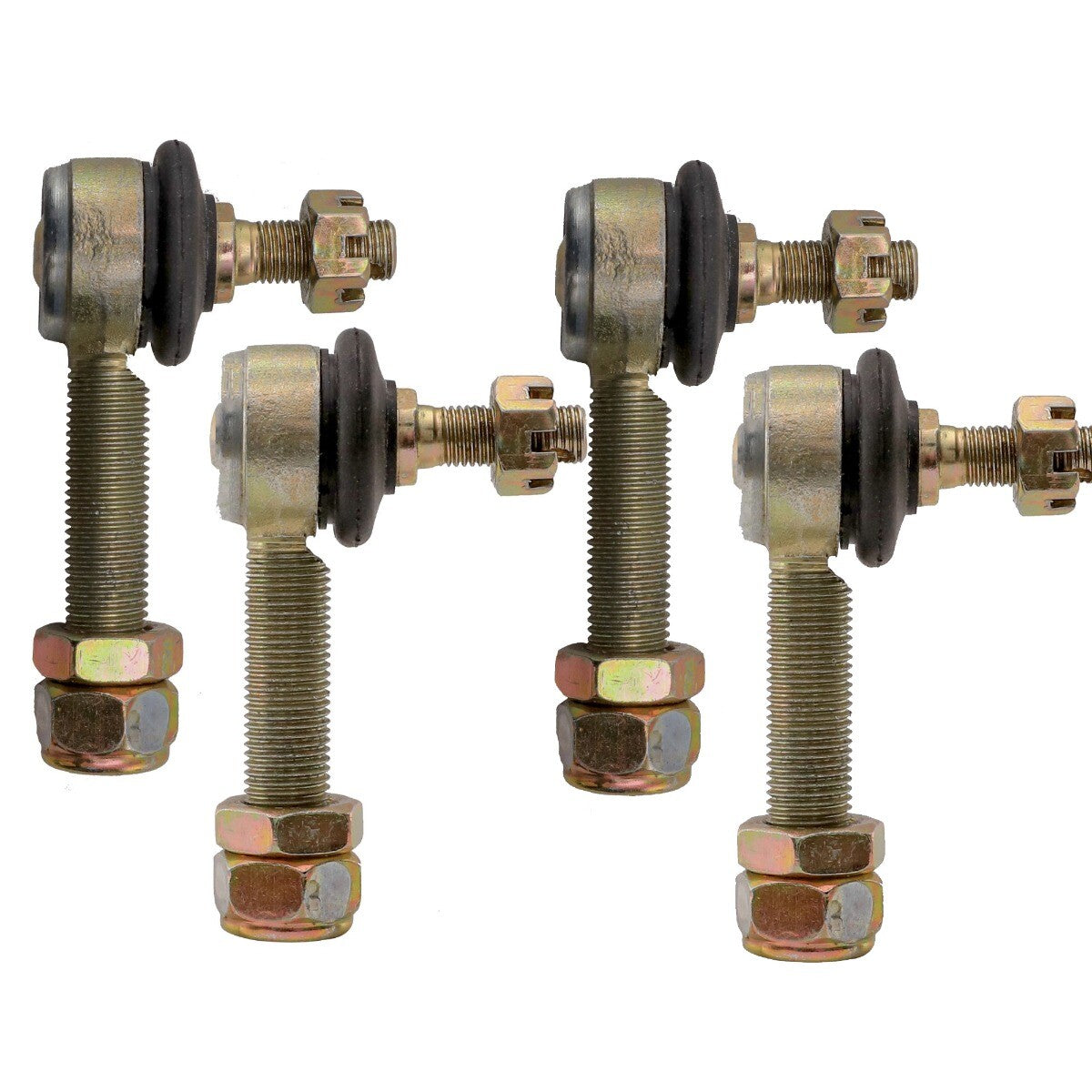 4X 10mm ball joint tie rod end for 110cc 125cc four-wheeled bicycles, all-terrain vehicles, go-karts, and 4-wheeled vehicles.