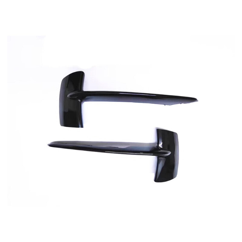 1 Pair New for BMW X5 F15 Front Bumper Pure Black Excellence Chrome Grill 7325395