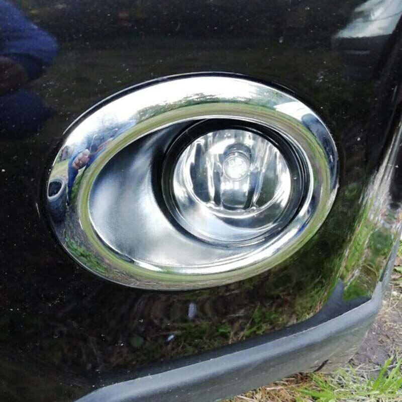 for NISSAN X-TRAIL T31 2011 2012 Chrome Front Fog Light Cover Trim 2PCS