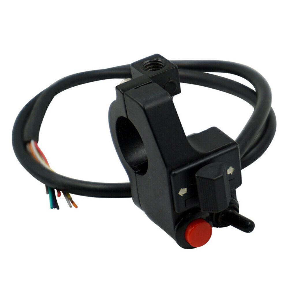 For Turn Signal Winker High/Low Beam Horn 22MM Left Motorcycle Handlebar Switch