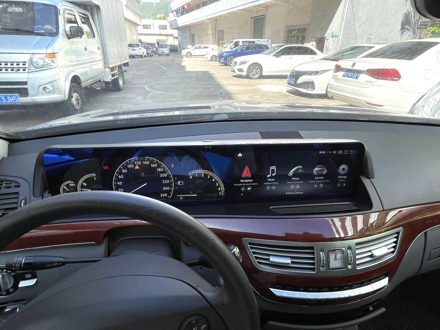 Android 10.0 Car 12.3 Wifi Navigation GPS 6+128 for Benz S class W221 2006-2013