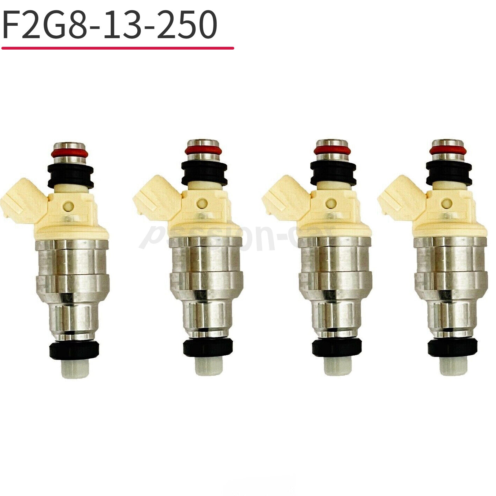 4 Pcs New Fuel Injectors INP-081 F2G8-13-250 for Mazda B2200 2.2L I4 1990-1993.