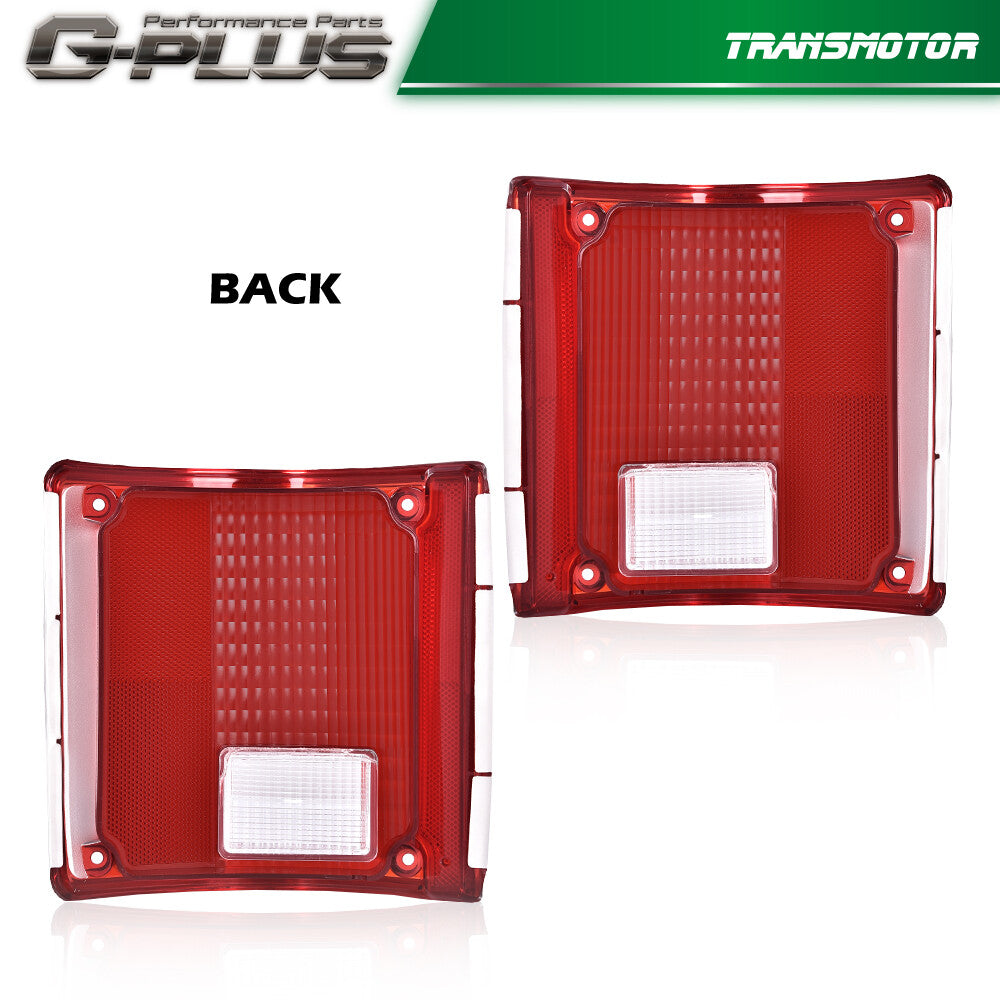 Suitable for Chevrolet C10 1975-1986. Taillights, driver and passenger side.