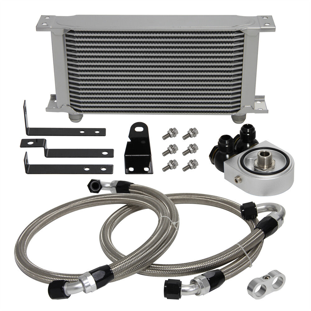 19 Row Bolt On Oil Cooler Kit for Honda S2000 F20C F22C AP1 AP2 Engine 00-09 SL