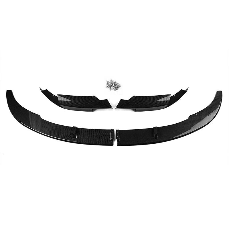 MP Style Splitter for BMW F10 M5 2012-2016 Carbon Fiber Front Bumper Lip Spoiler