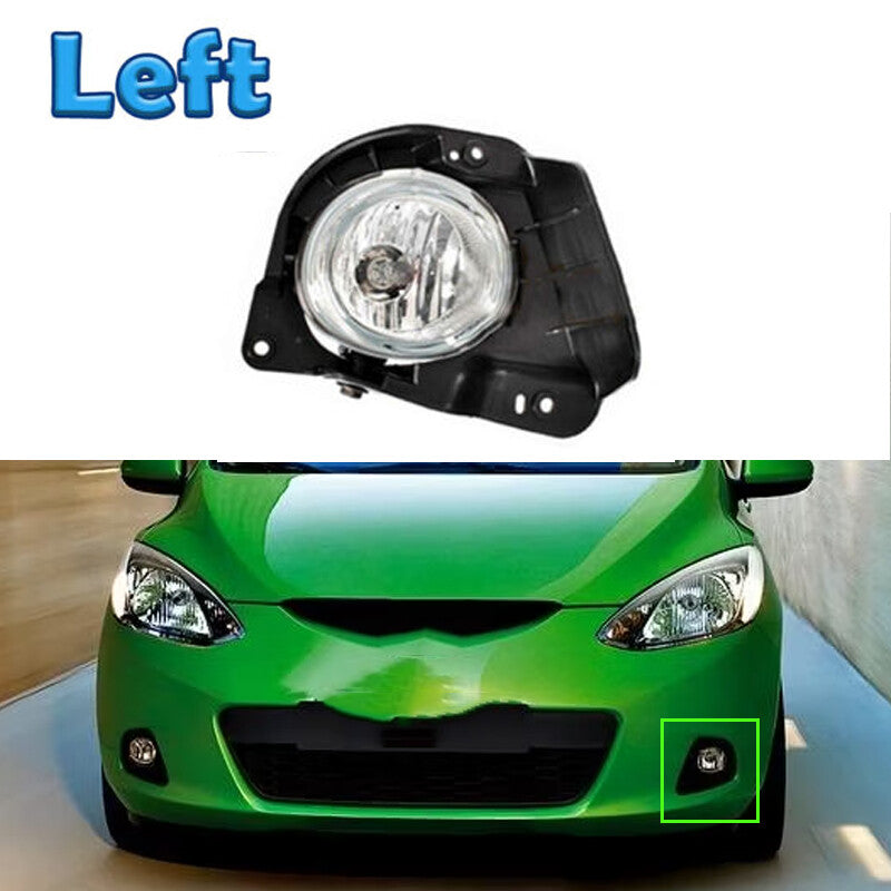 Front Bumper Fog Lamp Headlamp Left for Mazda 2 Demio Hatch 2007-2010