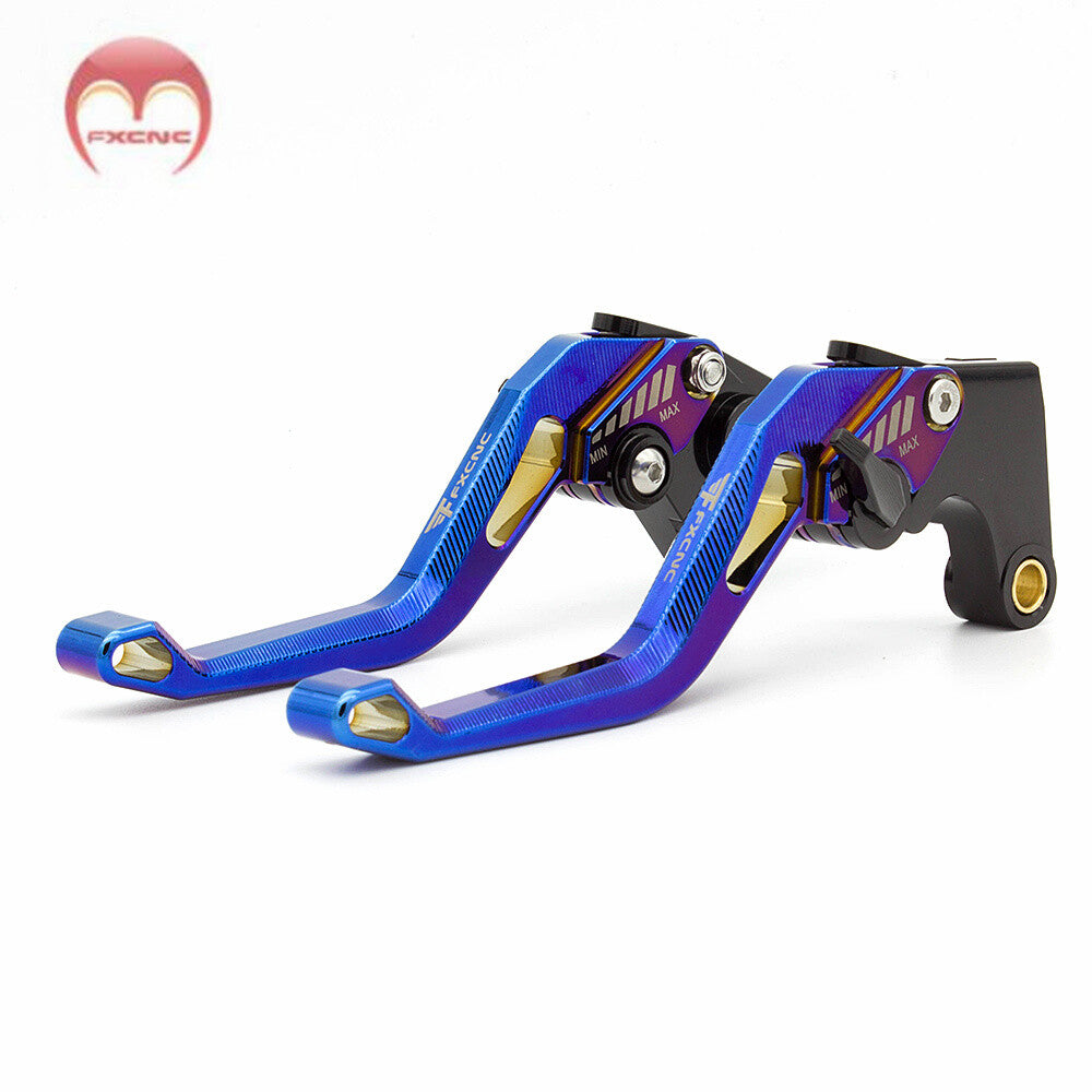 CNC electroplated brake clutch lever suitable for Suzuki Bandit 600 (1996-2003, 2002, 2001, 2000-)