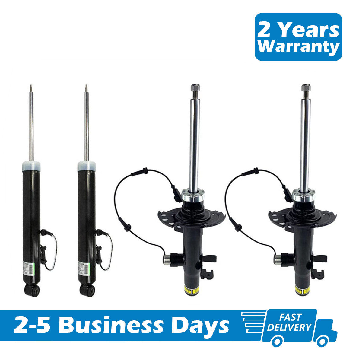 A complete set of front and rear shock absorbers suitable for Lincoln MKC 2015-2019 electric ASH852
