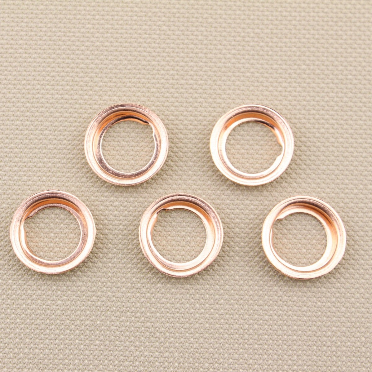 Crush oil drain plug, stone washer gasket for Nissan Infinit 1102601M02, 5 pieces