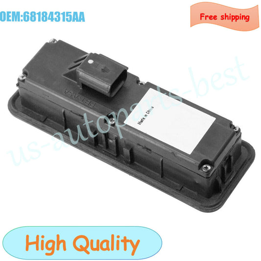 Tailgate Release Switch Fit for 14 15 16 17 18 for Jeep Cherokee 68184315AA