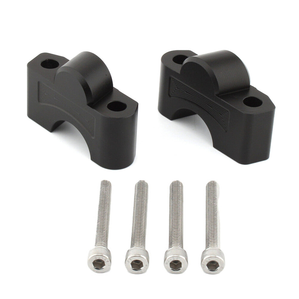 CNC Handlebar Raiser Clamp Extend Mount Fit For Tiger Sport 660 2022 2023 2024