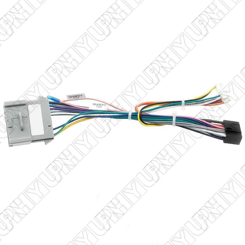 For 02-06 for Hummer H2 H3 9 10 Stereo Radio 16 Pin Power Wiring Harness w/ Canbus