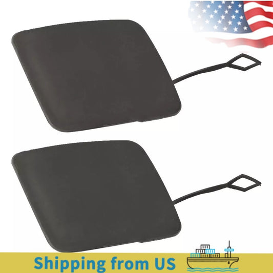 Pair for Cadillac SRX Luxury Sport 4-Door Front Bumper Tow Hook Cover Cap 2pcs