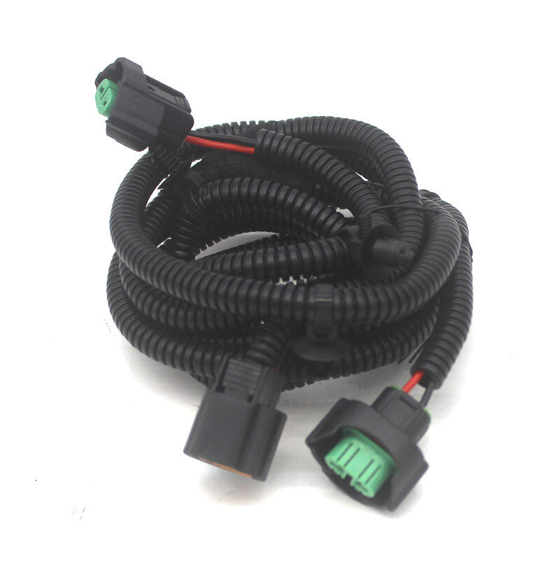 LED Foglight Fog PlugPlay Adapter cable harness wire for Mitsubishi lancer EVO