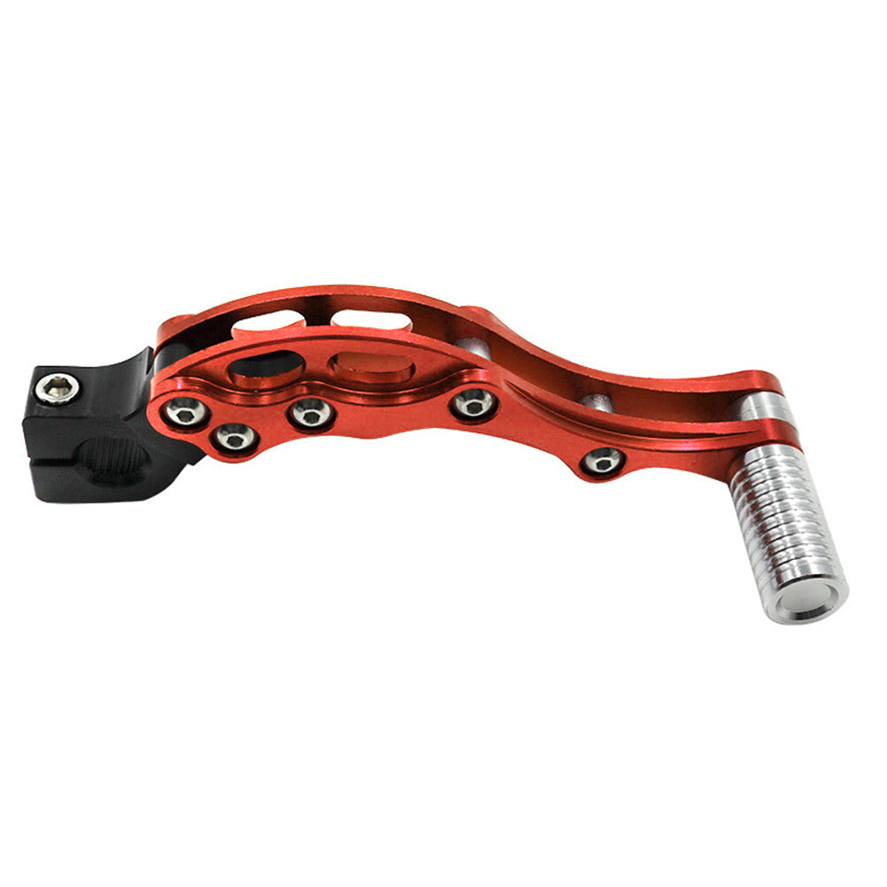 CNC-modifizierte Motorhebel Motorrad-Starterpedal-Schalthebelteile Orange