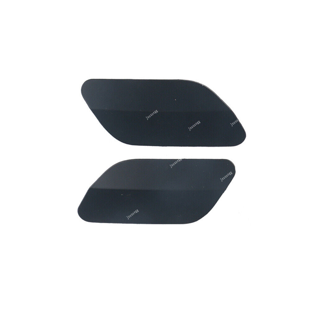 Pair Unpainted Front Right+Left Headlight Washer Cover Cap Fits for Audi A7 2011-15