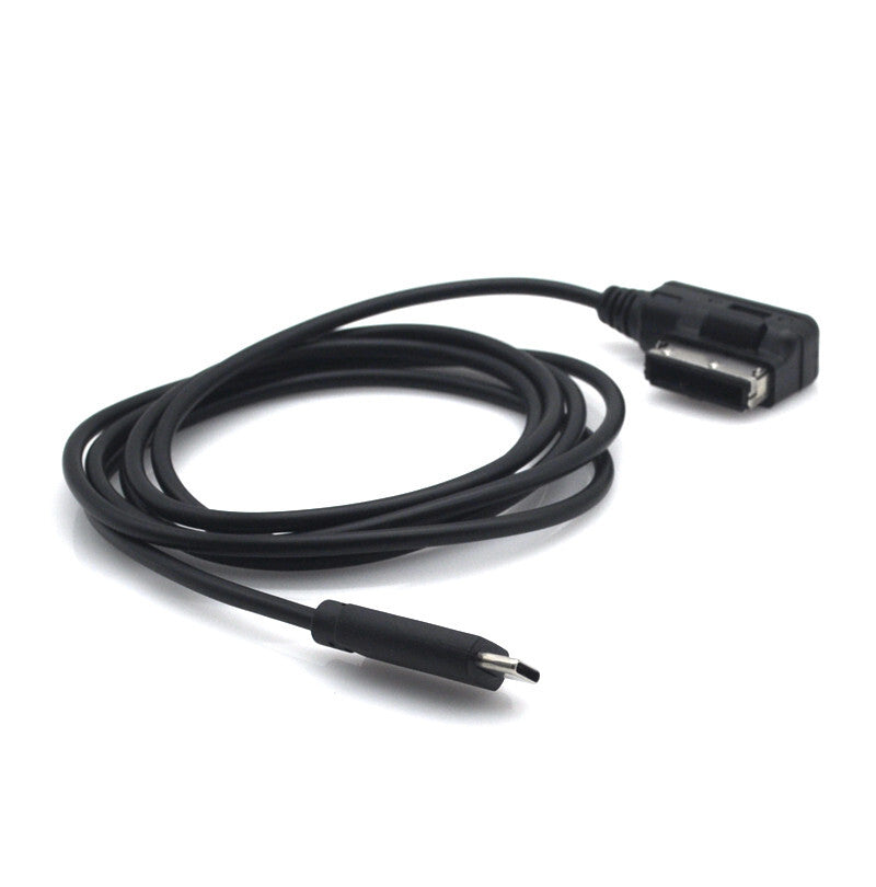 Mp3 aux charger typec usb data music cable for AUDI 3G AMI MMI MDI Iphone 15