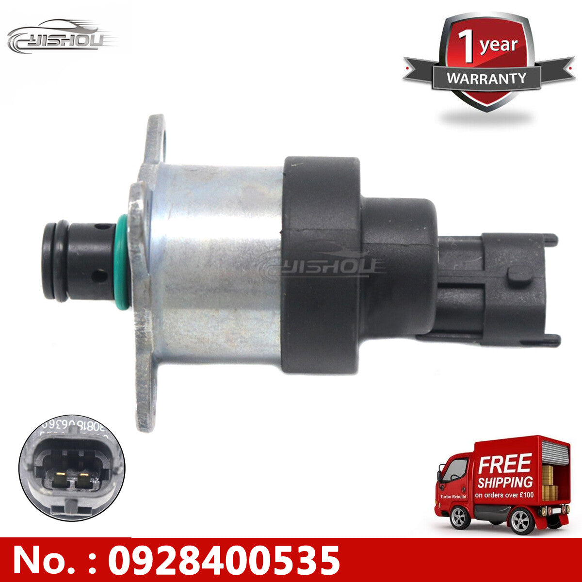 Fuel pressure regulator 0928400535 is suitable for Chevrolet for GMC Duramax diesel LB7 2001-2004.