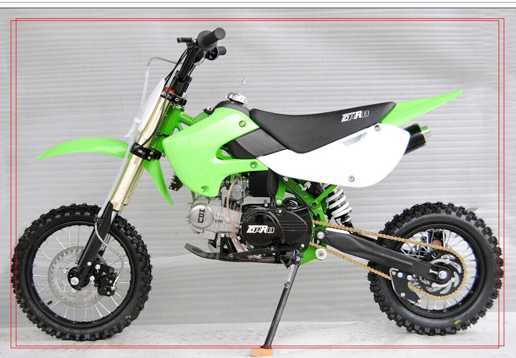 Plastic mudguard sticker graphic kit for Kawasaki KLX110 KX65 pit bike DRZ110