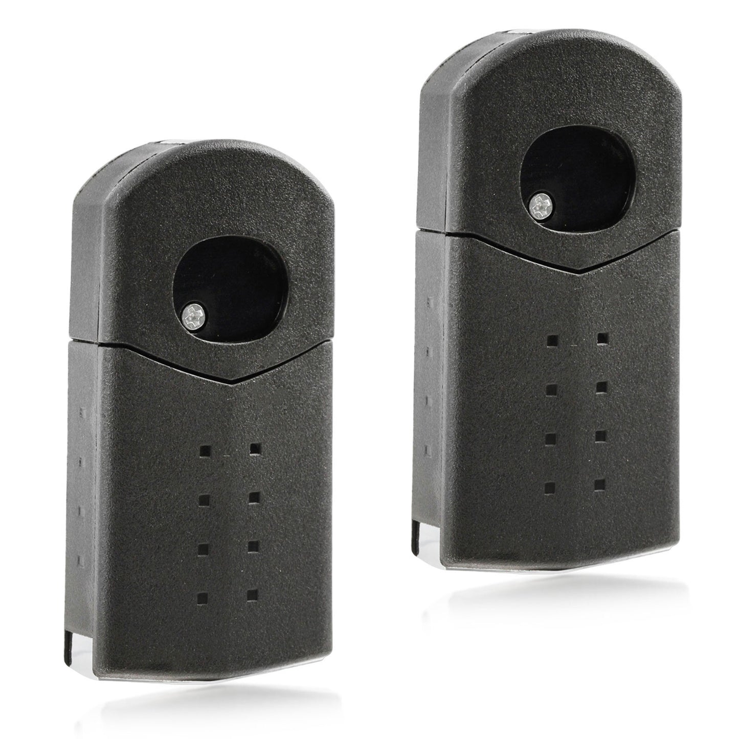 2-Pack 2010 2011 2012 2013 for Mazda 3 Keyless Car Flip-Top Remote Key Chain Transmitter