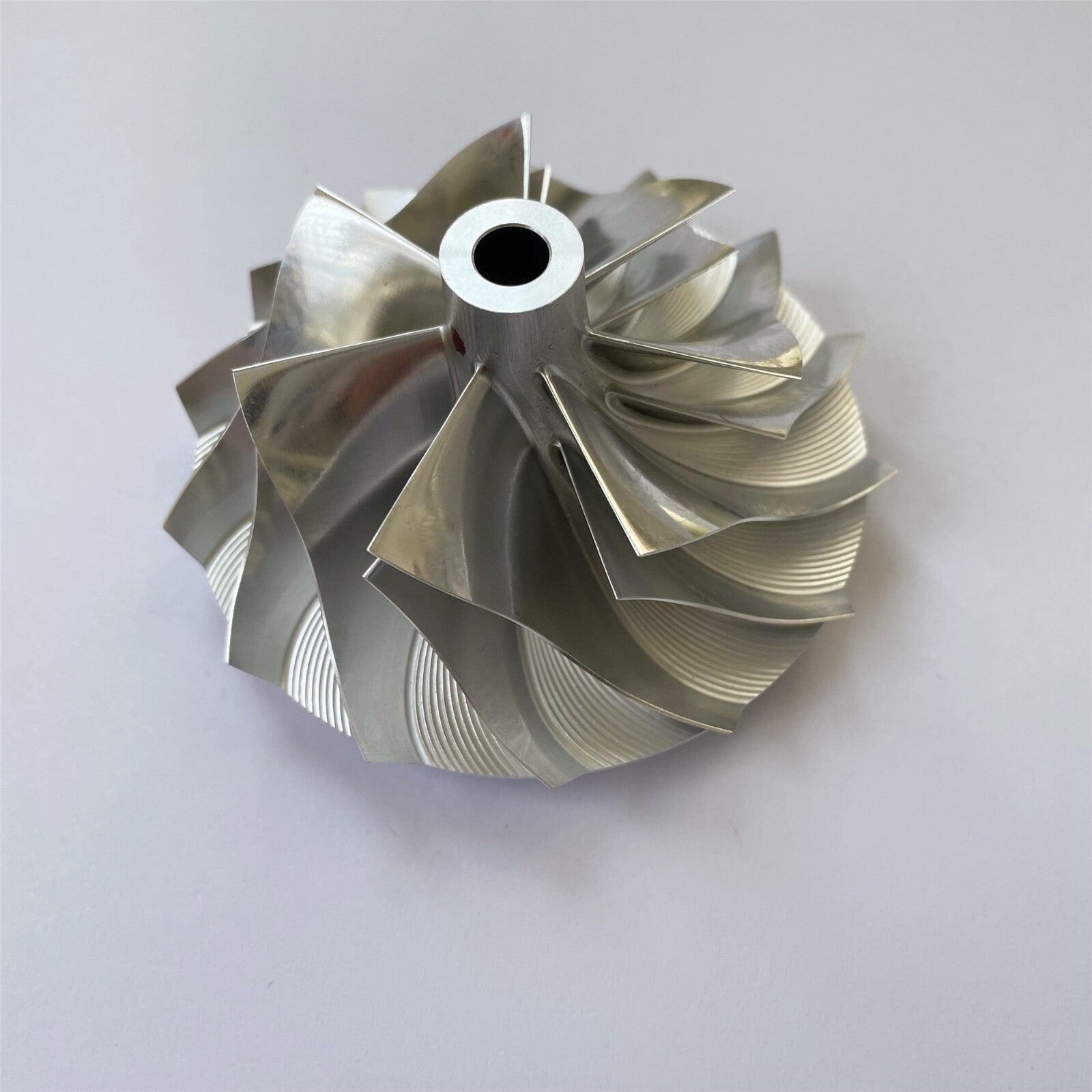 K26 56.85/79.00 mm 7+7 insert performance turbine milling/bulk compressor wheel