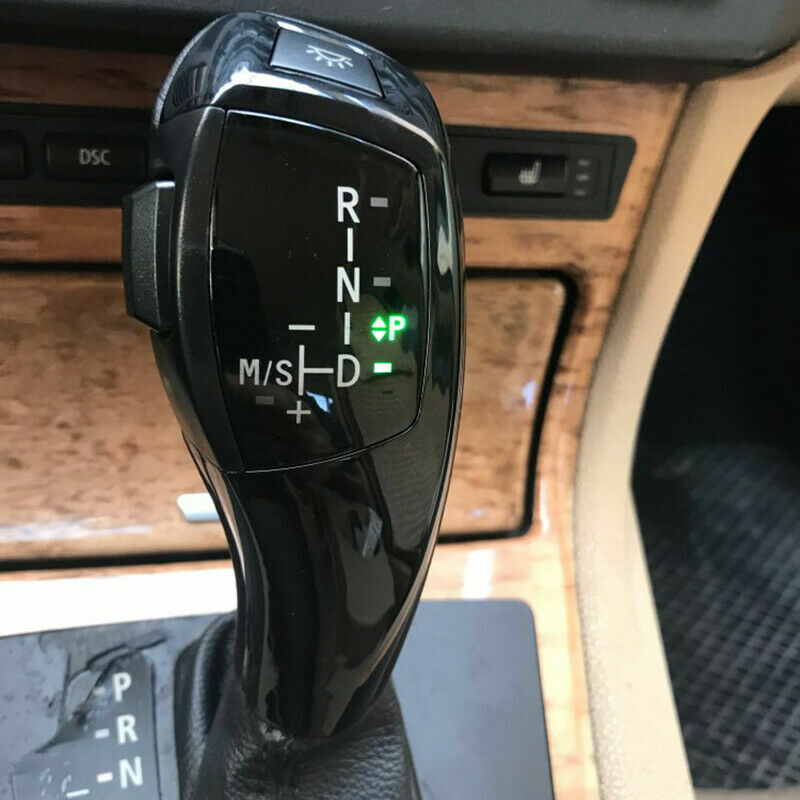 LHD Automatic LED Shift Knife Gear Transmission for F30, for BMW E90, E92, E93 - Style: Black