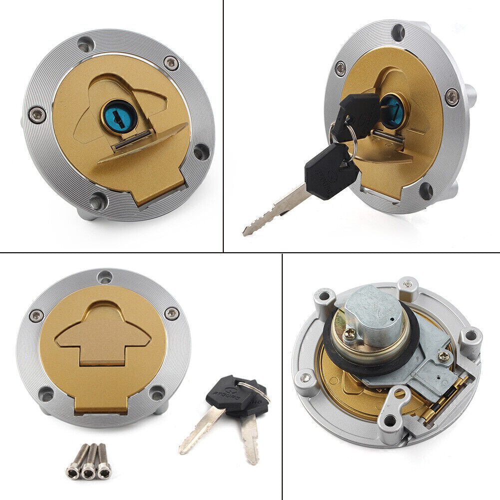 Fuel Gas Tank Cap Cover Lock Set Fit for Ducati 750 748 996 900 Monster 695 620