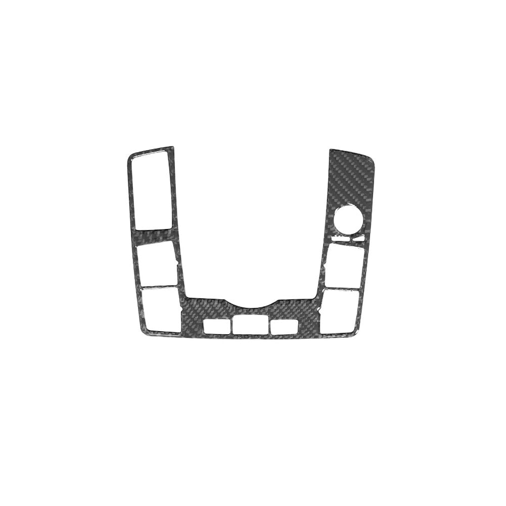 Carbon Fiber Interior Gear Shift Frame Cover Trim for Audi Q7 2007-2015