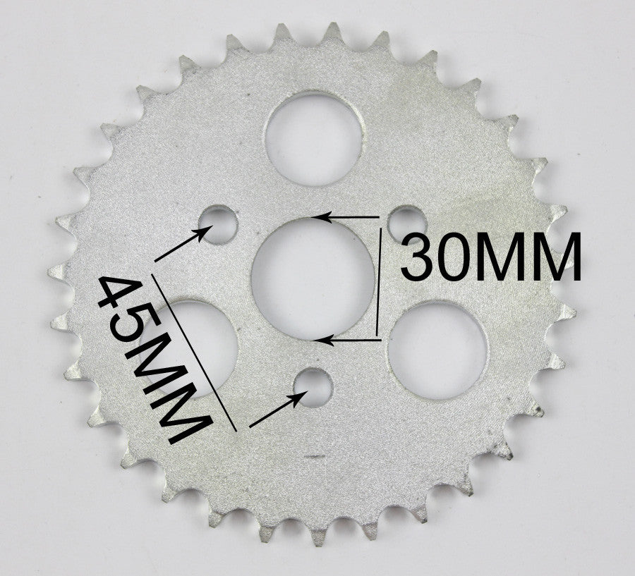 428 35T Rear Sprocket 35 Teeth for Honda Monkey Z50A Z50 Z50R Z50J Bike Skyteam