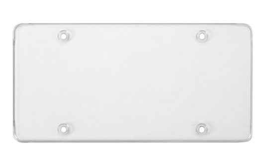 1 piece of transparent car license plate frame cover for front and rear trunk, suitable for Saab for Smart .