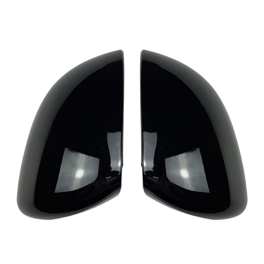 A pair of gloss black rearview mirror cap trims are available for the for Mercedes-Benz C-Class W206.