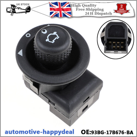 for Ford Mondeo Fiesta Focus Transit KA Mirror Control Switch 93BG-17B676-BA