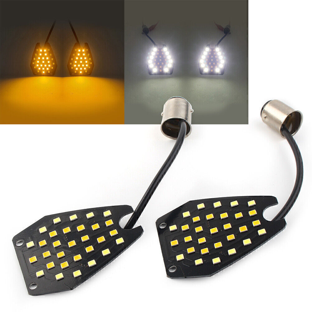 2PCS Rear 30SMD LED Turn Signal Indicator Light 1157 for Honda CBR1000RR 2004-07