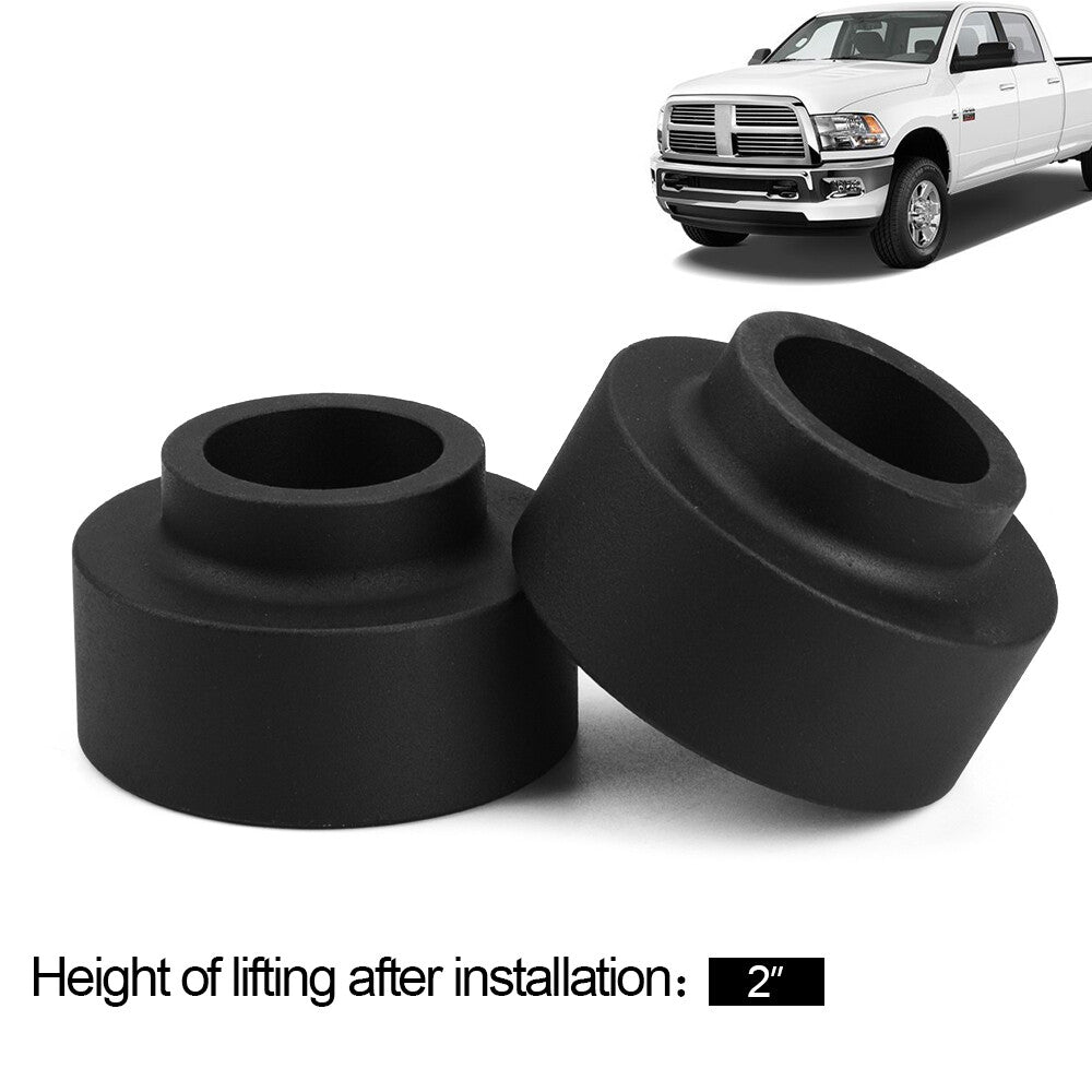 2-inch/2-inch rear lift kit leveling kit 2009-2022 for Dodge for Ram 1500 4WD 2WD Black