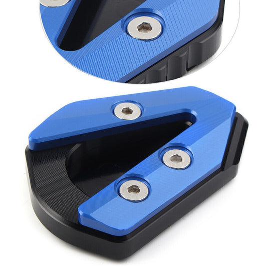 Fit for Yamaha YZFR6 2017-2021 20 Blue Kickstand Foot Support Side Pad Enlarge Plate