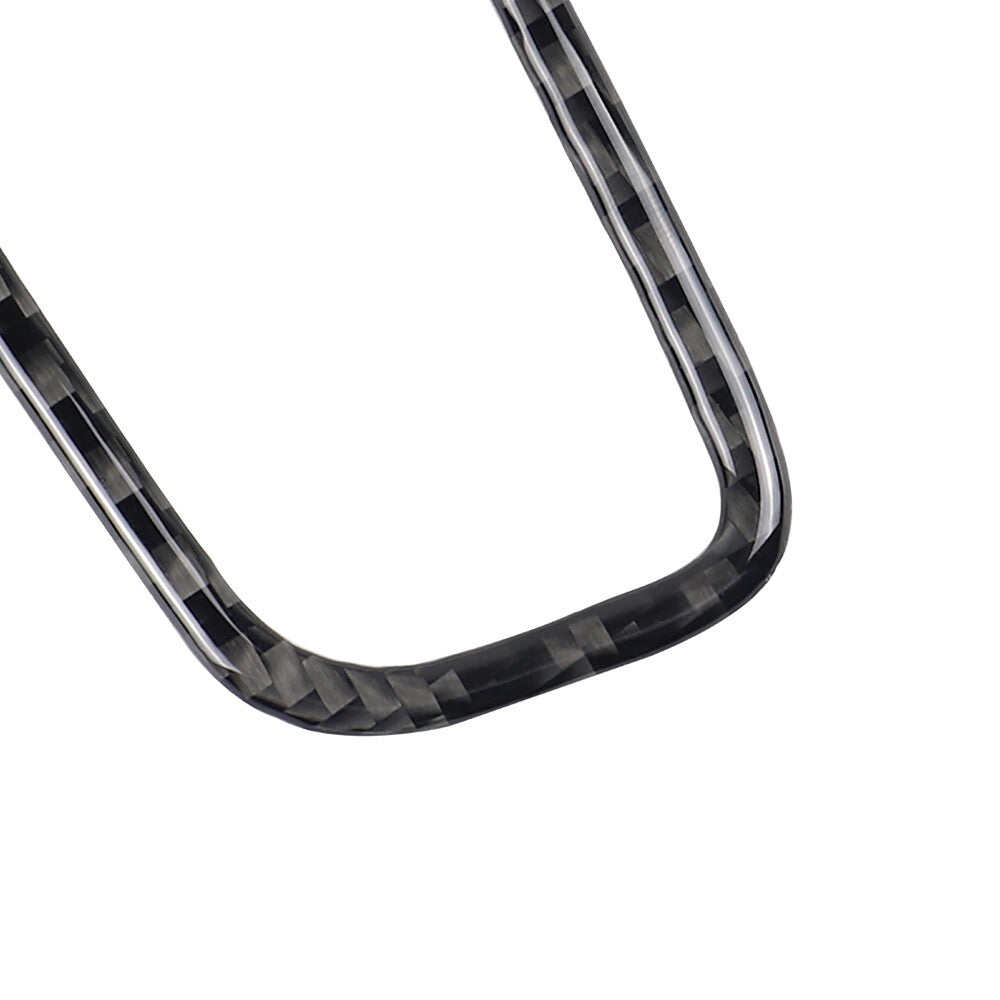 Carbon fiber front center vent cover trim suitable for Porsche Macan 2014 - 19
