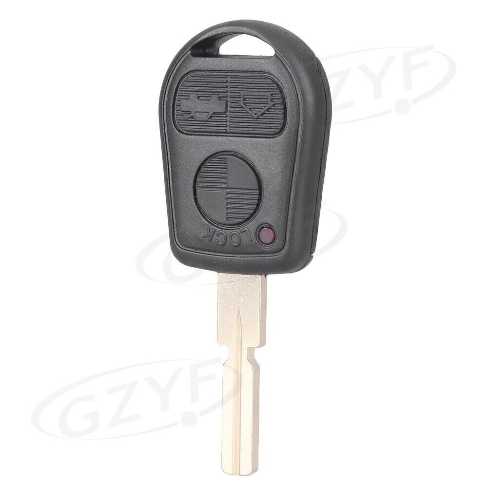 for BMW E31 E32 E34 E36 E38 E39 Car Remote PG901A 3 Button Key Shell Case Cover