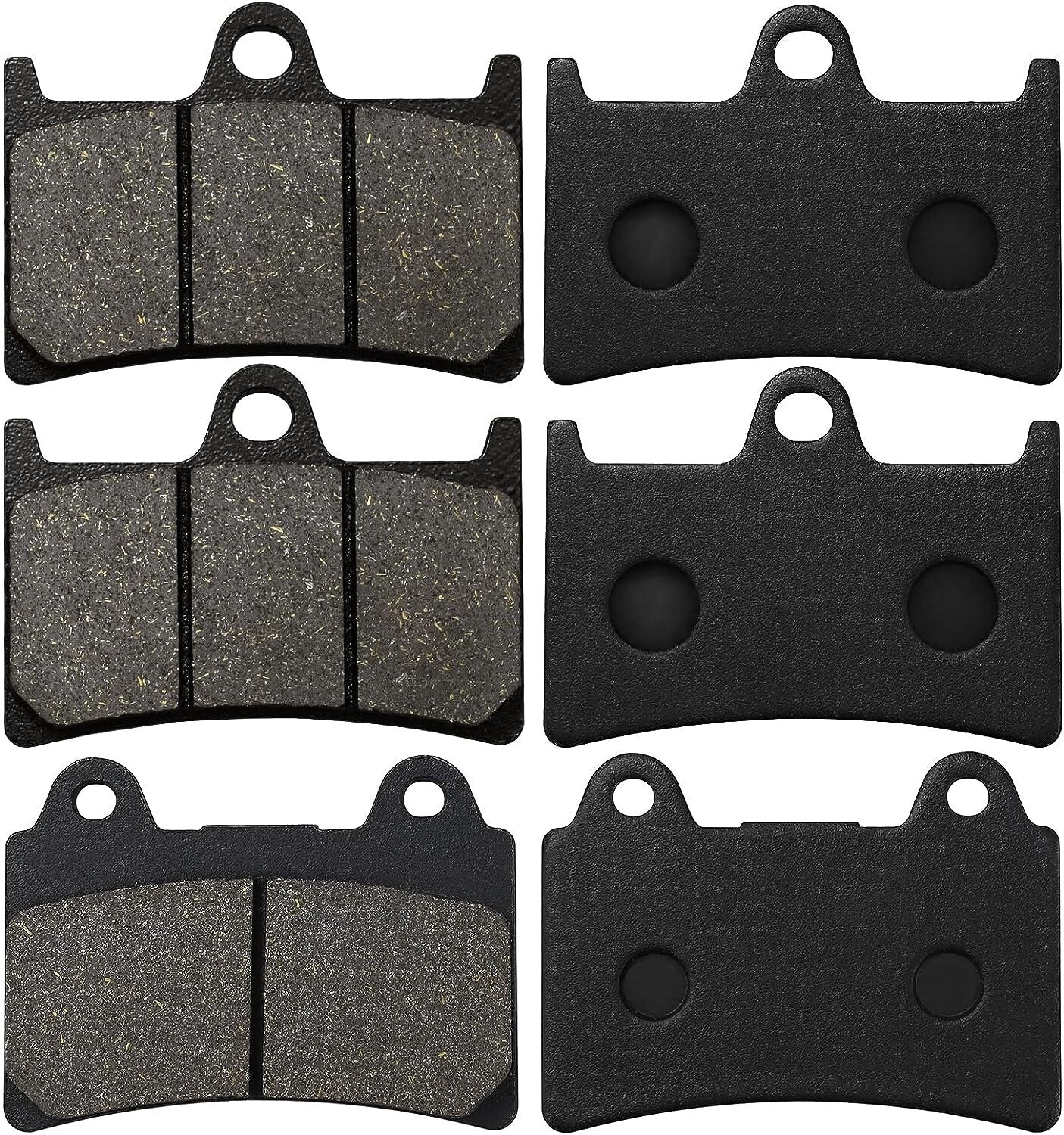 Front and Rear Brake Pads for YAMAHA Roadstar 1700 XV1700 2004-2009