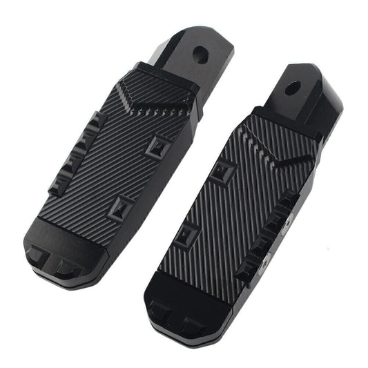 Rear Passenger Footrests Foot Pegs Pedal Pads Fit for Yamaha YZF R1 R6 R1M R1S Black