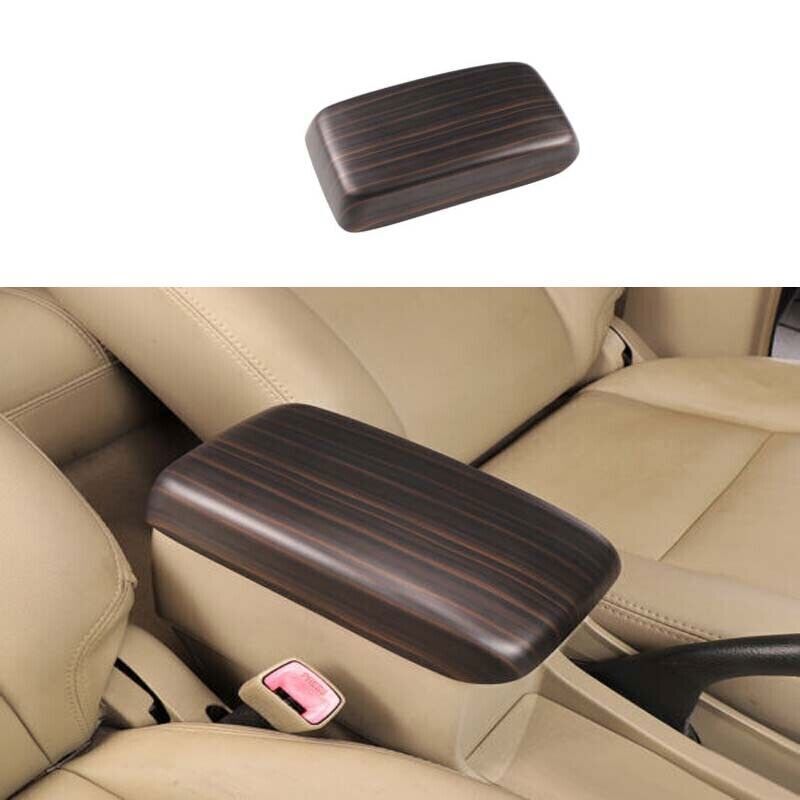 2003-08 for Toyota for Corolla Console Center Armrest Box Cover Matt Grain Wood 1X