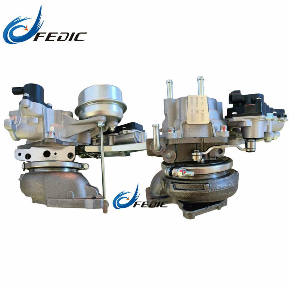 17208-52010 17201-52010 Twin Turbocharger for Toyota for Land Cruiser FJA300 VJA300