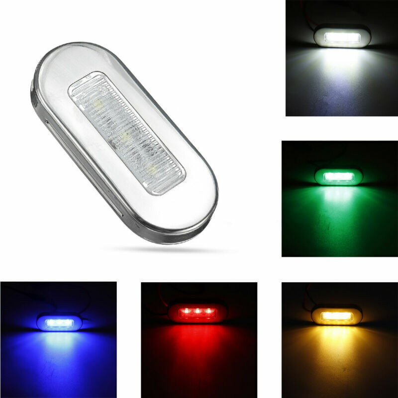 LED Courtesy Lights 12V Yacht Marine Boat Cabin Deck Lamp Waterproof 1x/2x/4x/8x