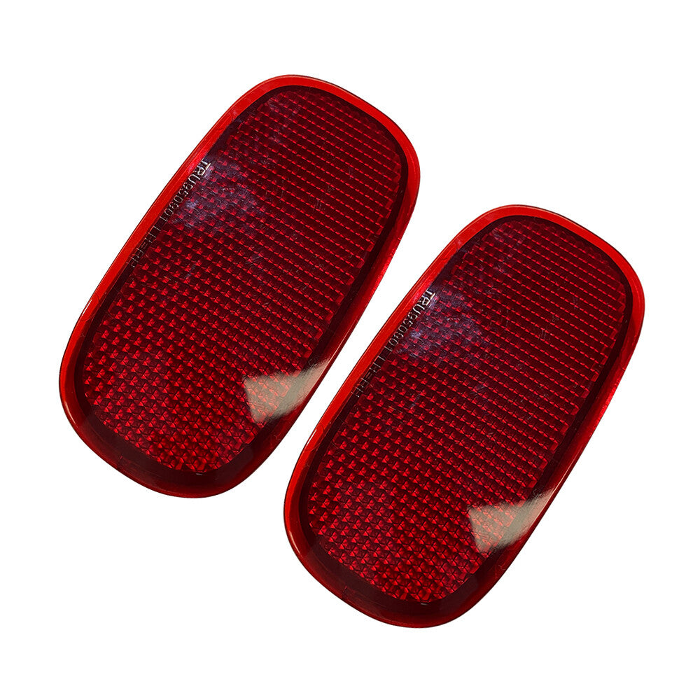Set of 2 Rear Bumper Reflectors Left Right Fit for 1994-2005 for Toyota RAV-4 Red